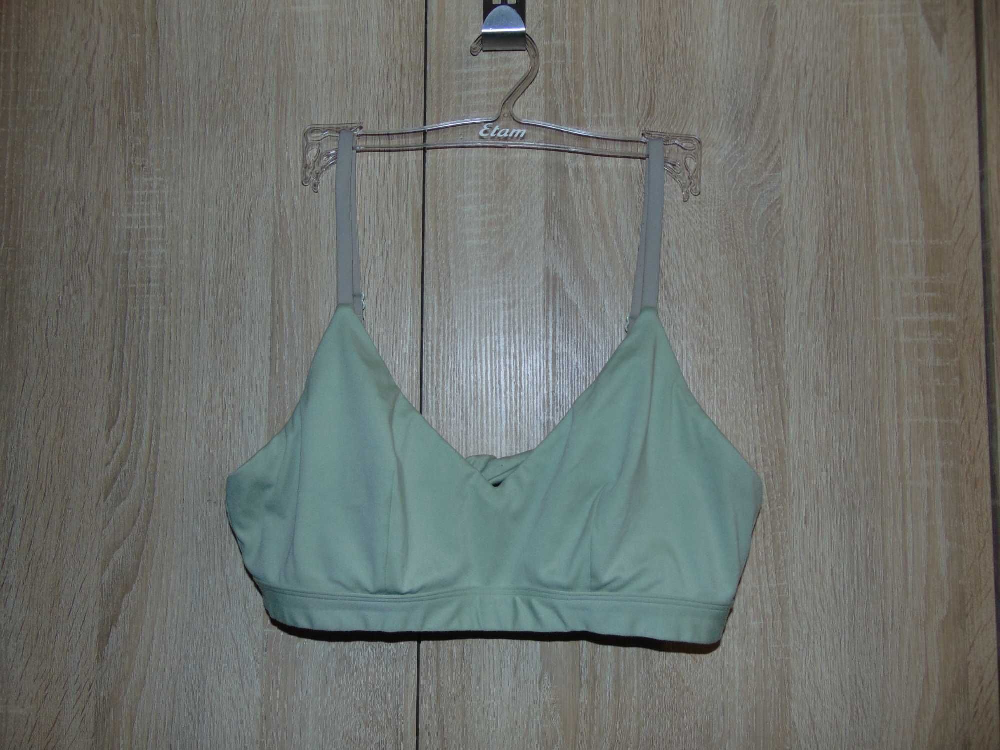 Etam - miętowy top/biustonosz, rozmiar S