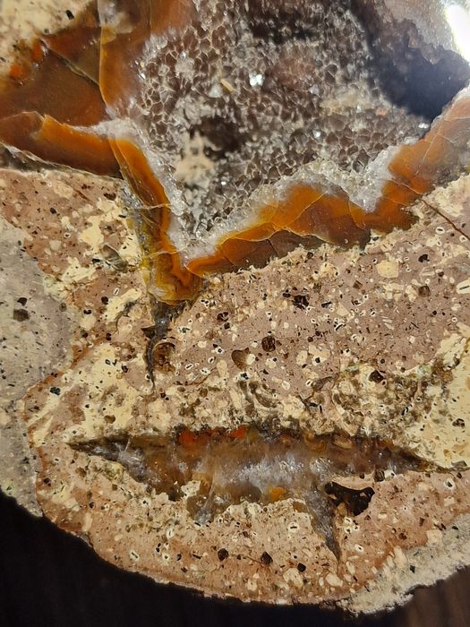 Agat z geodą Nowy Kościół minerał