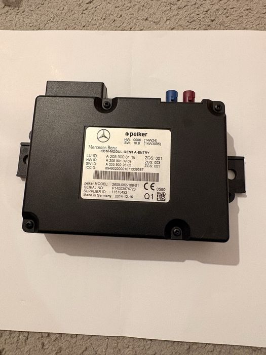 Модуль / BLUETOOTH MERCEDES-BENZ MODEL: 2609-082-106-51