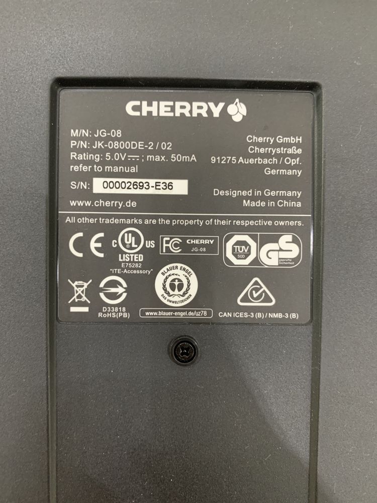 Klawiatura nowa CHERRY KC 1000