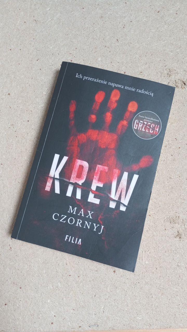 Książka Max Czornyj "Krew" wersja kieszonkowa