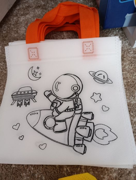 Сумка розмальовка дитяча ЭКО сумка