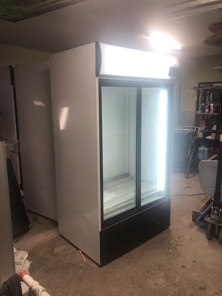 NOWA witryna chłodnicza szafa duża 111cm LED Klimasan lodówka DOSTAWA