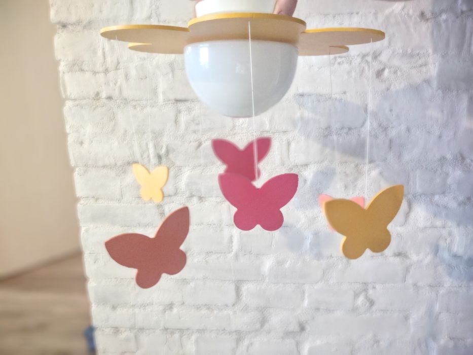 Lampa plafon Philips kwiatek z mptylkami