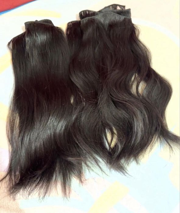 Cabelo humano liso 290 gramas sao 60€
