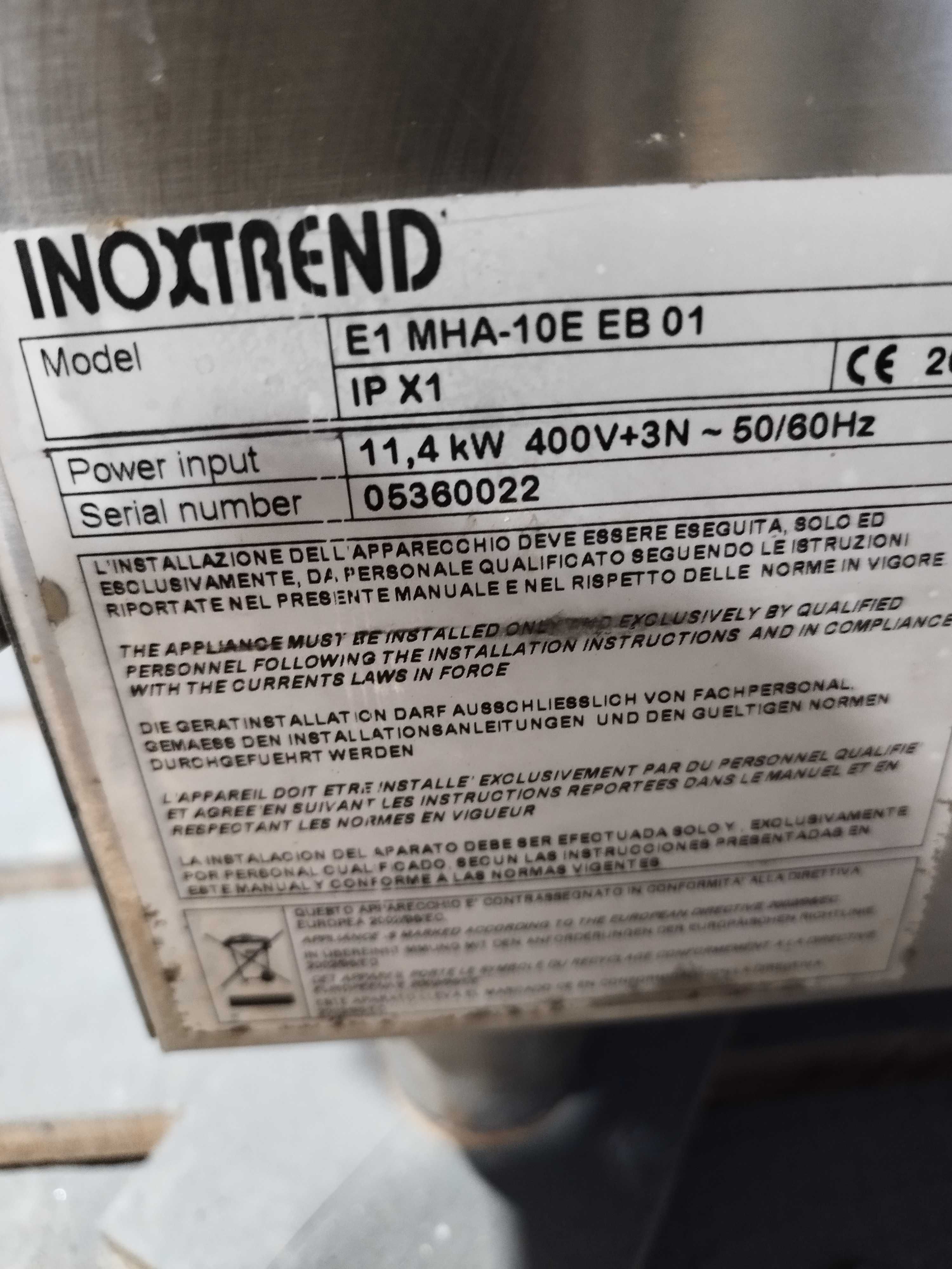 Forno para restauração em inox