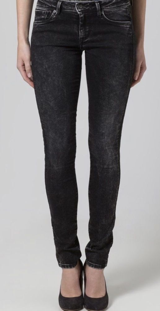 PEPE jeans Cher DLX W28 L32 used black marmurki rurki