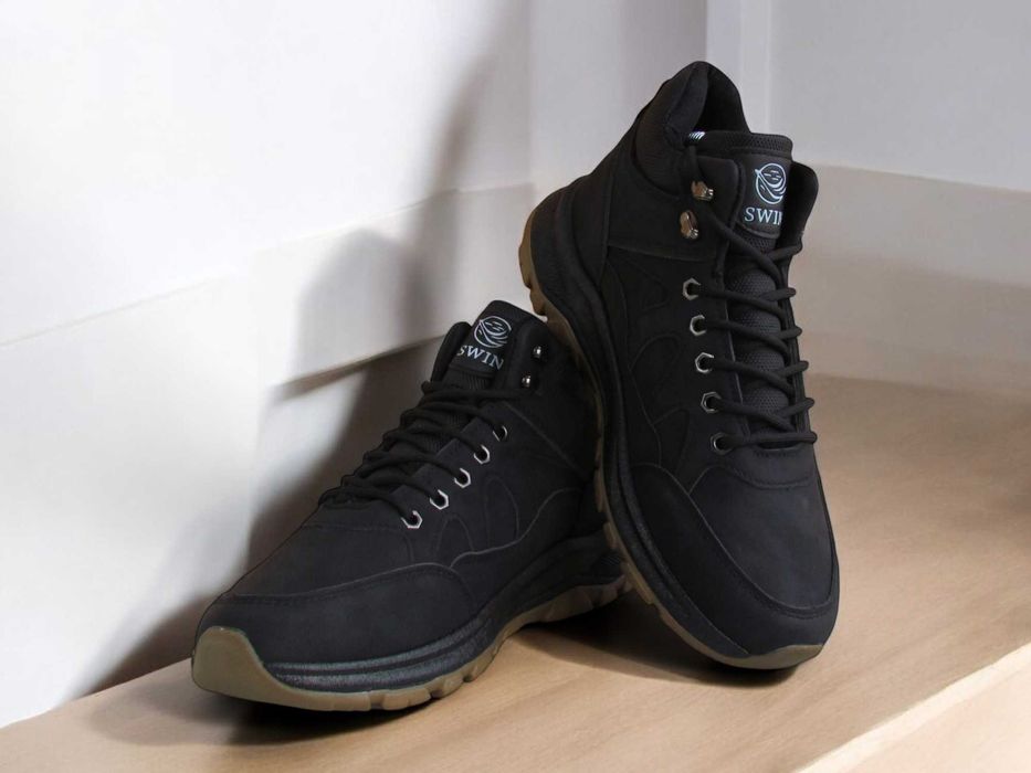 Чоловічі черевички на хутрі (1203)