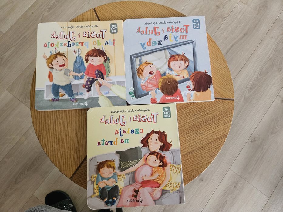 Zestaw książek Tosia i Julek