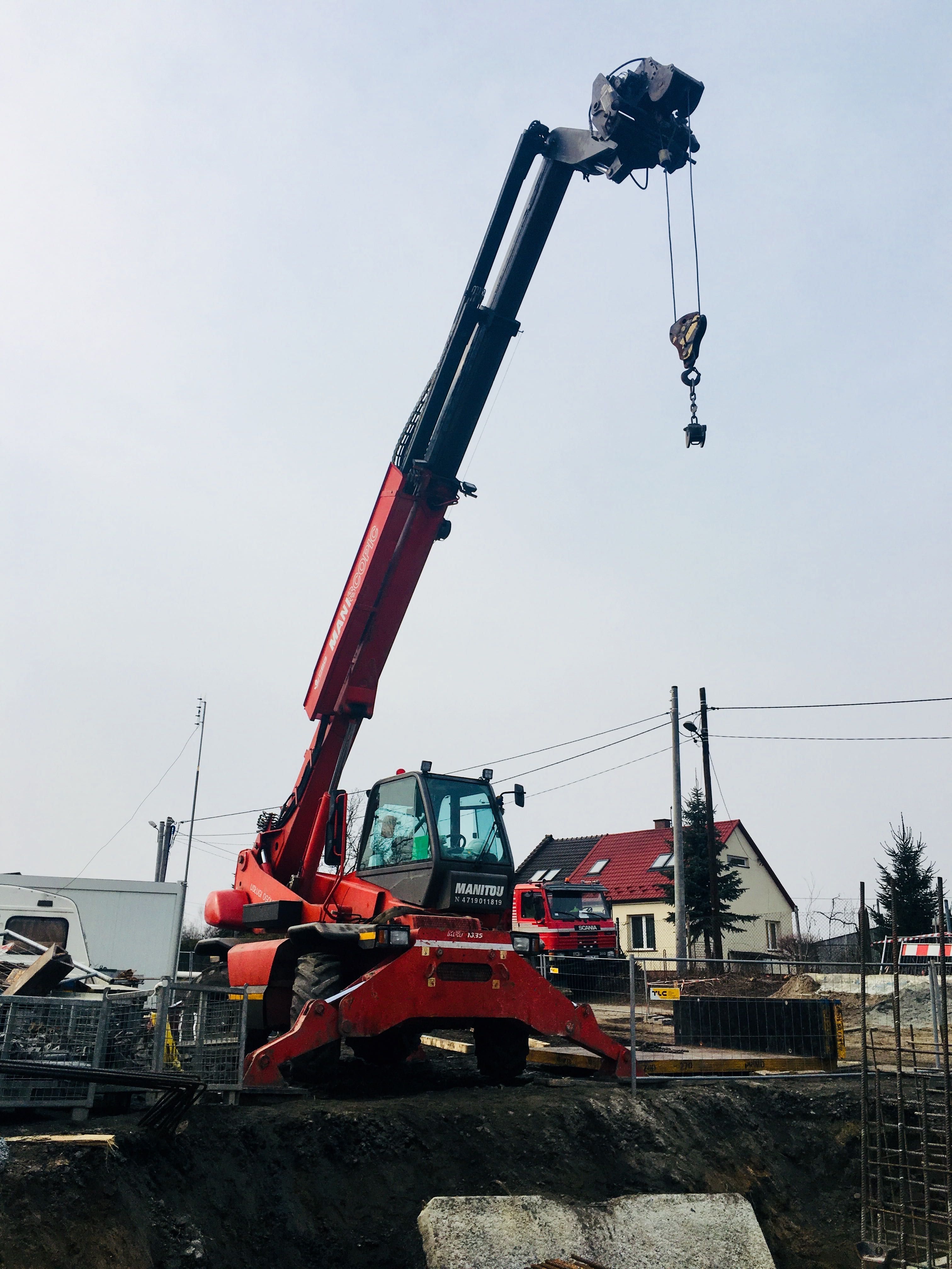 WYNAJEM Manitou MRT ładowarka teleskopowa obrotowa MERLO Roto