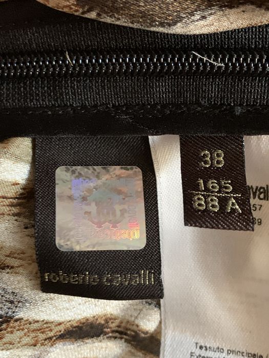 Roberto Cavalli женстий топ шелк декорацыя розмер 38