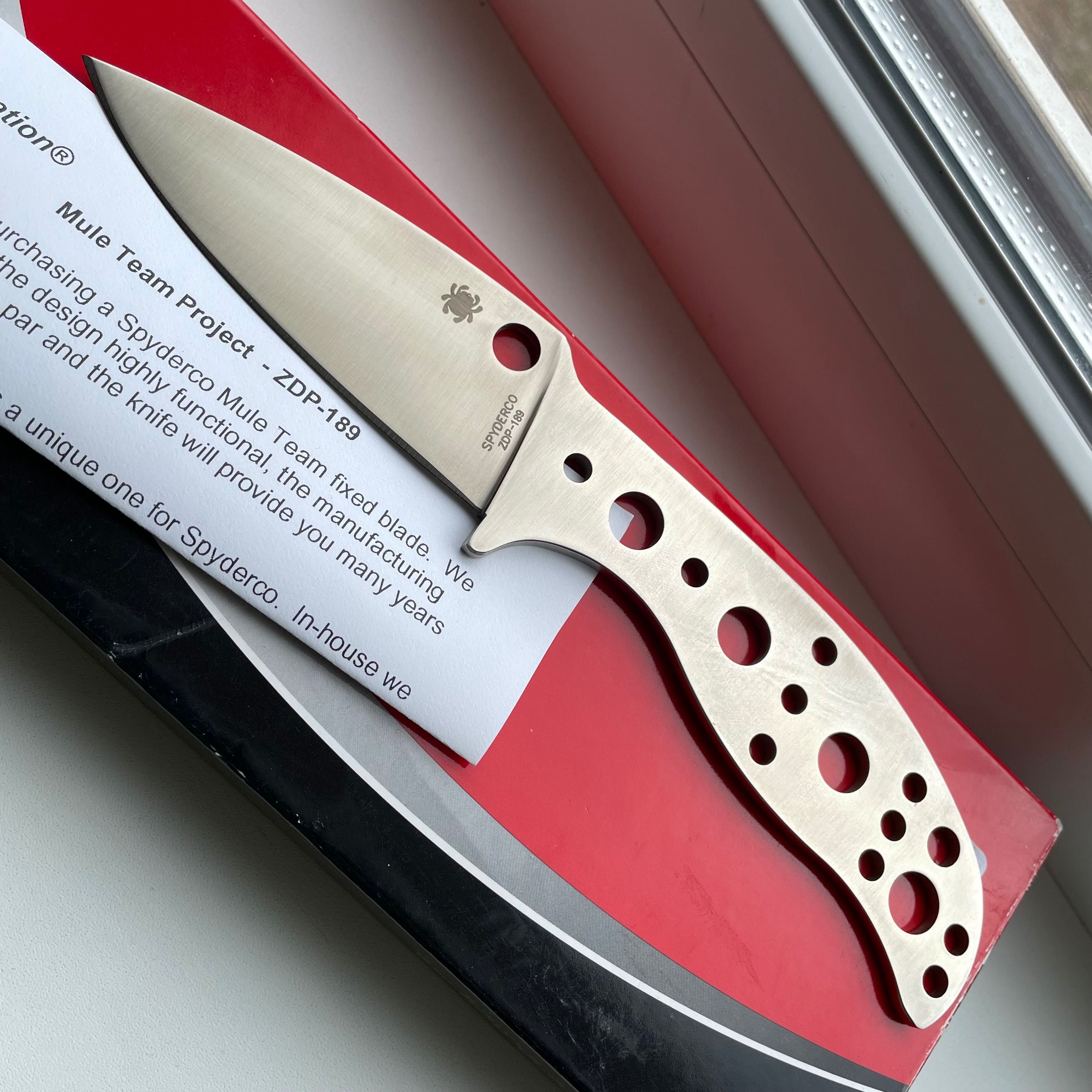 Інструмент Leatherman біти / Mule Spyderco ZDP-189 / Spy-27 / MagnaMax