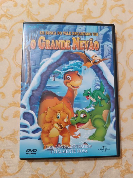 Em Busca do Vale Encantado. O Grande Nevão. DVD Infantil