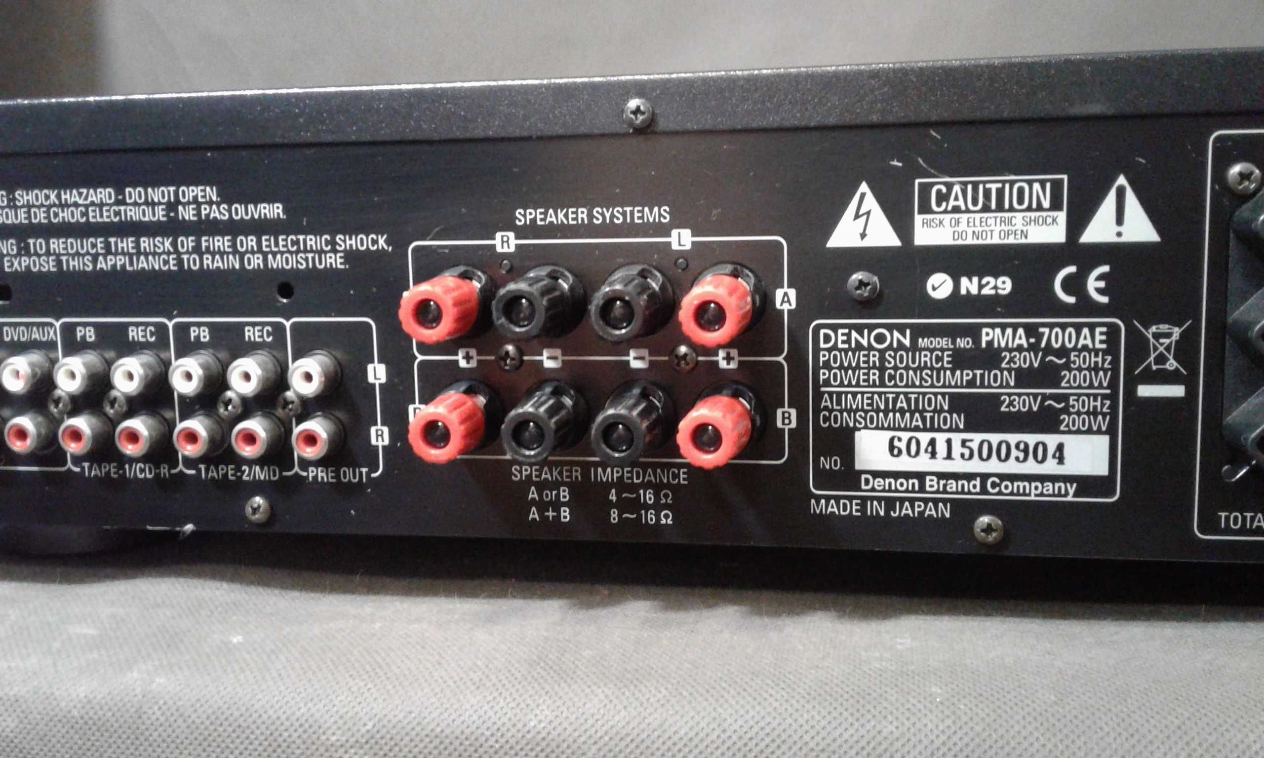 DENON PMA 700AE,wzmacniacz stereo