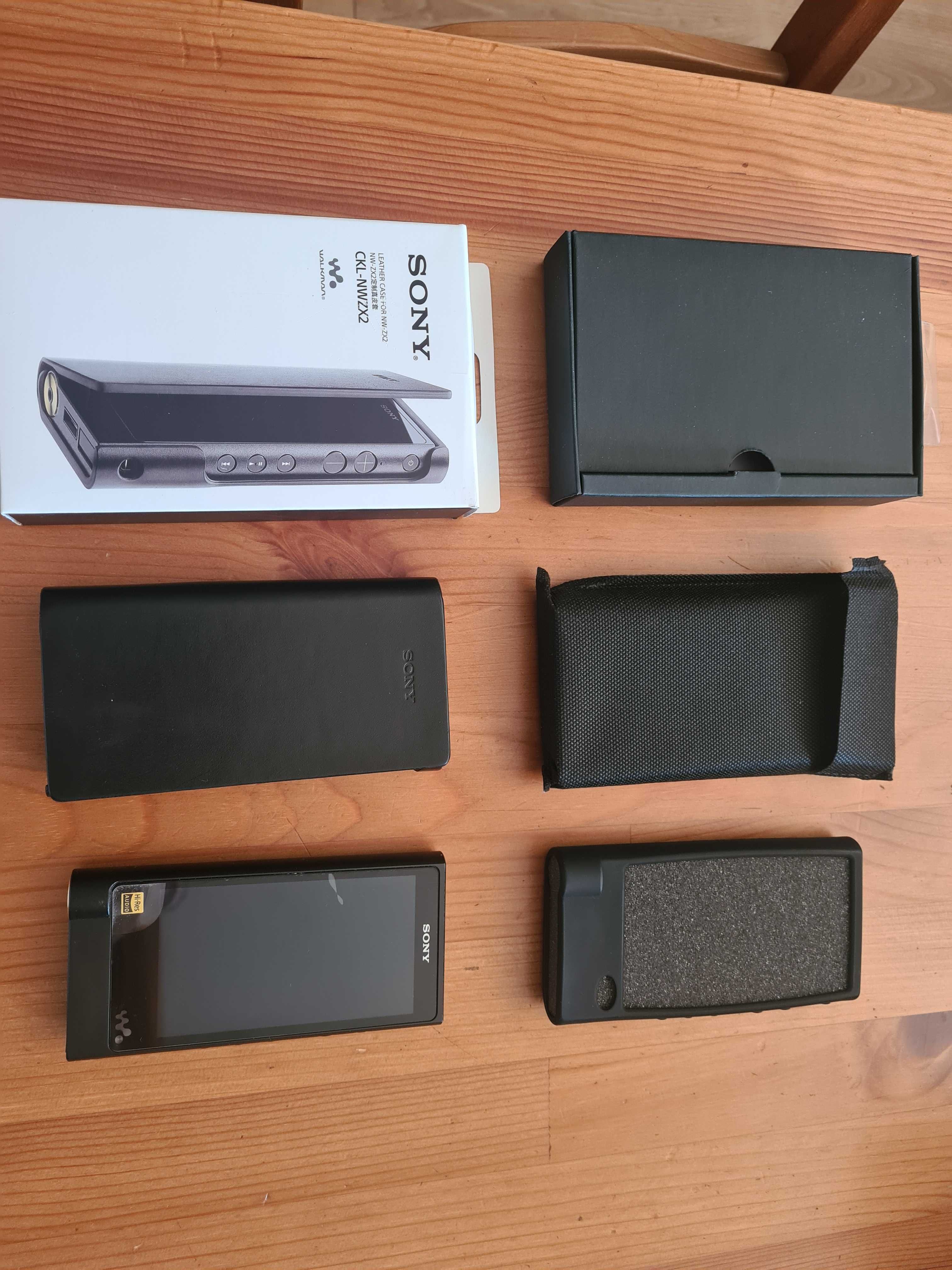 Odtwarzacz Sony NW-ZX2 Walkman DAP + Etui CKL-NWZX2