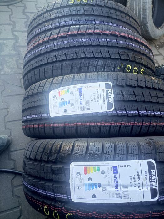 Nowe opony zimowe 235/65/16c Platin gr Continental ( Paxaro)