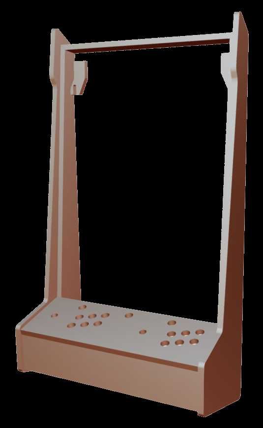 Automat Arcade 32" wiszący do złożenia MDF 16mm retro mame diy