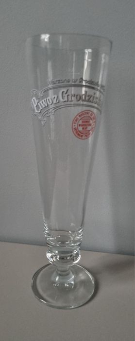 Piwo z Grodziska Pokal Kieliszek Szkło Grodziskie Browar Grodzisk Wlkp