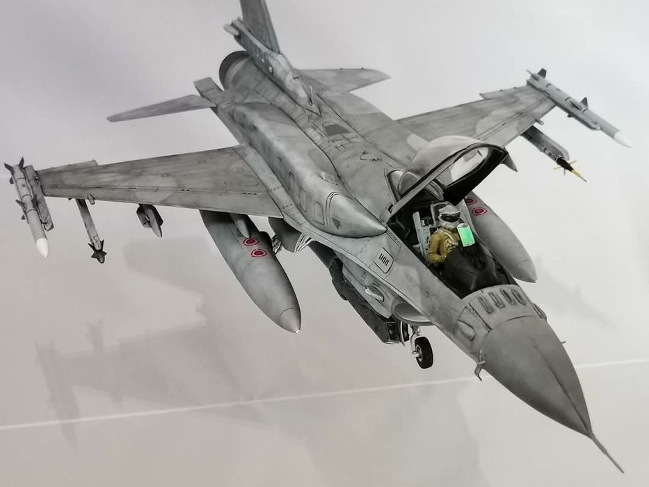 F-16 model w skali 1:48 Polskie Siły Powietrzne