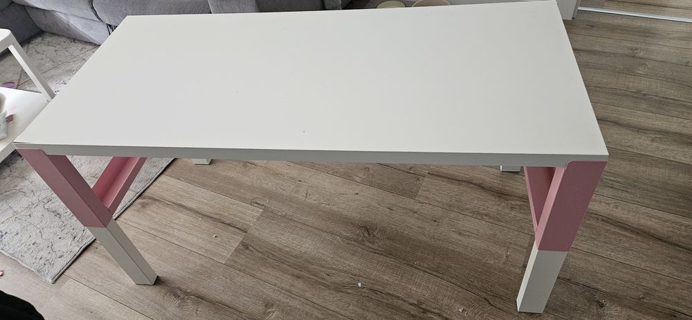 Regulowane biurko ikea pahl 128x58