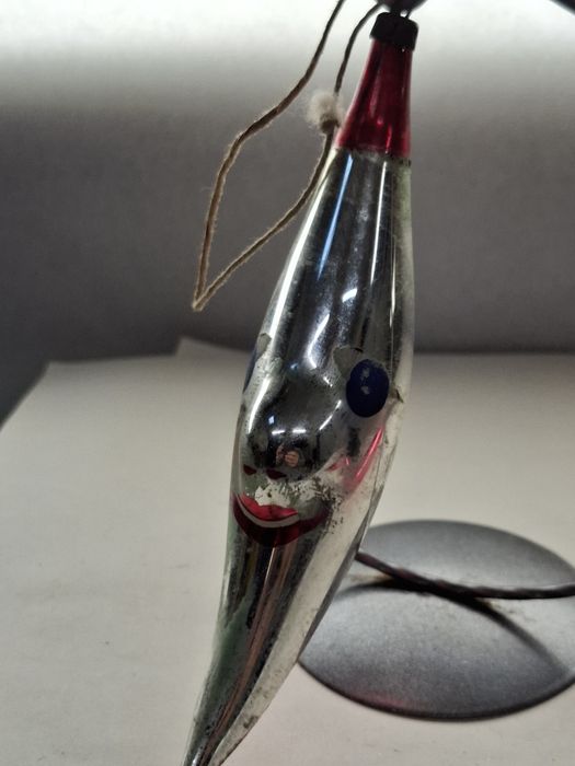 Bombki świąteczne księżyc 3 szt prl