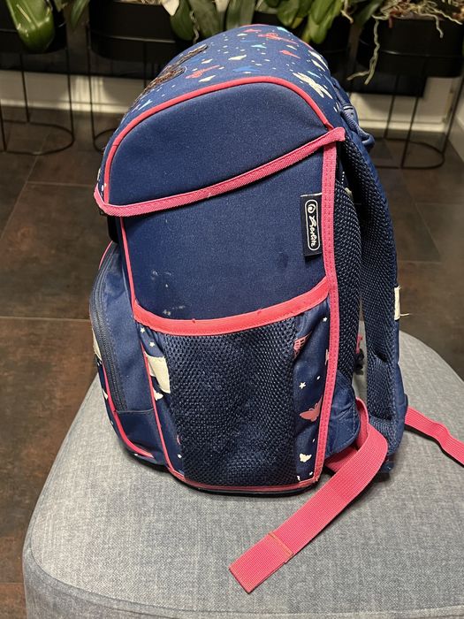 Tornister Herlitz, zestaw z piórnikami i workiem na WF