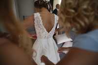 Sprzedam przepiękną suknię ślubną autorstwa Violi Piekut-welon GRATIS