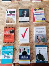 Vários livros em excelente estado