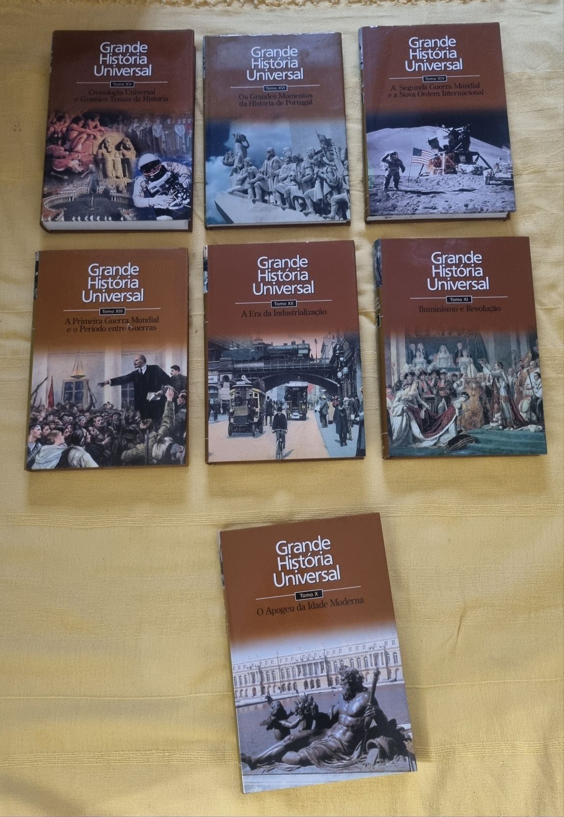 Grande História Universal Coleção tenho 15 Livros falta um
16 livros
E