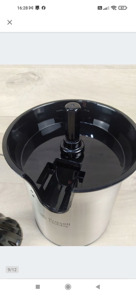 Russell Hobbs Wyciskarka do cytrusów 60W OPIS

Powystawowa z