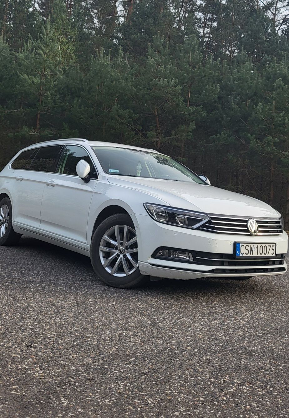 Volkswagen Passat b8. 2018 rok.