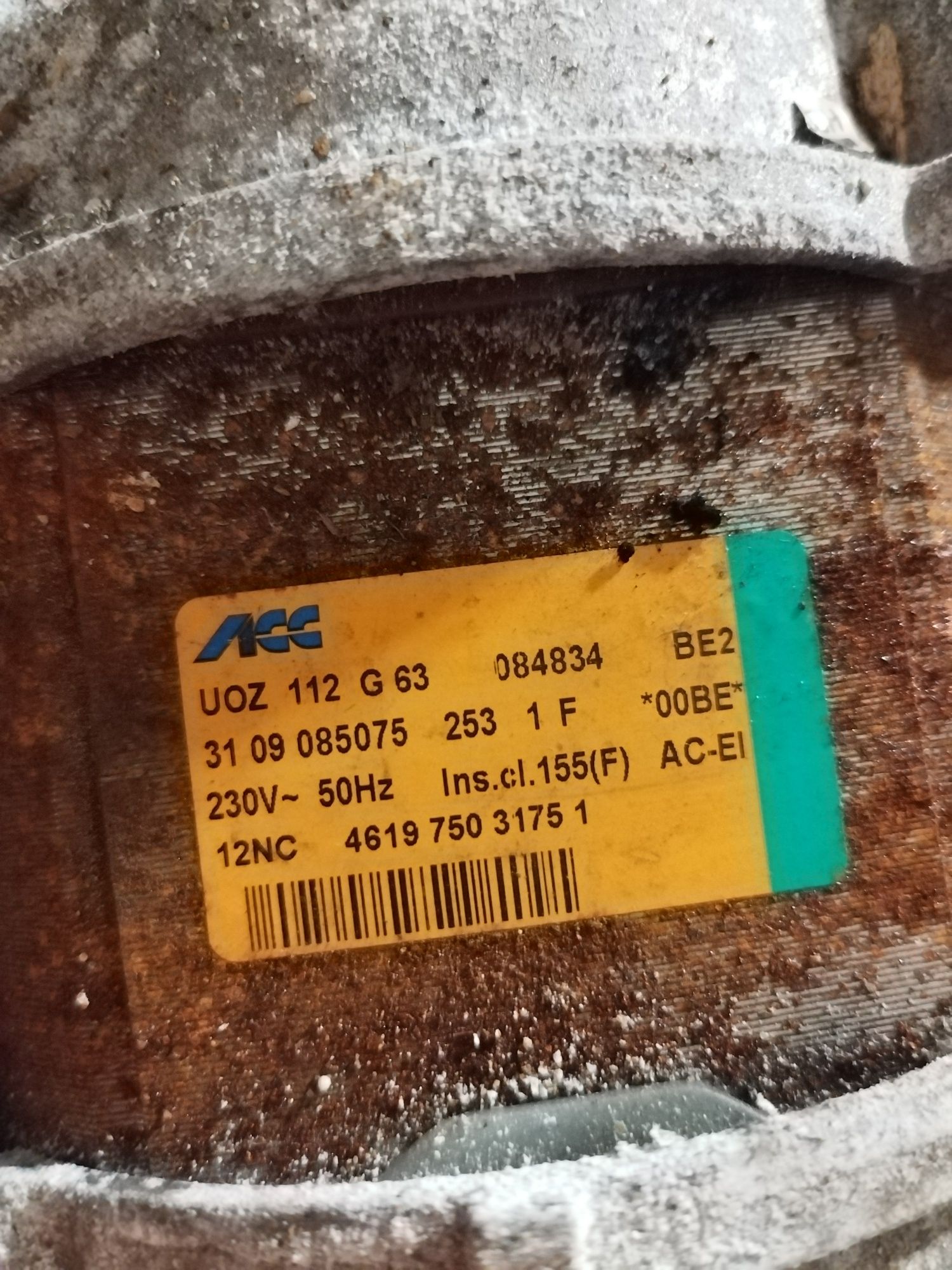 części zamienne do pralki whirlpool awo/d 4720/p 6kg sprężyna pasek