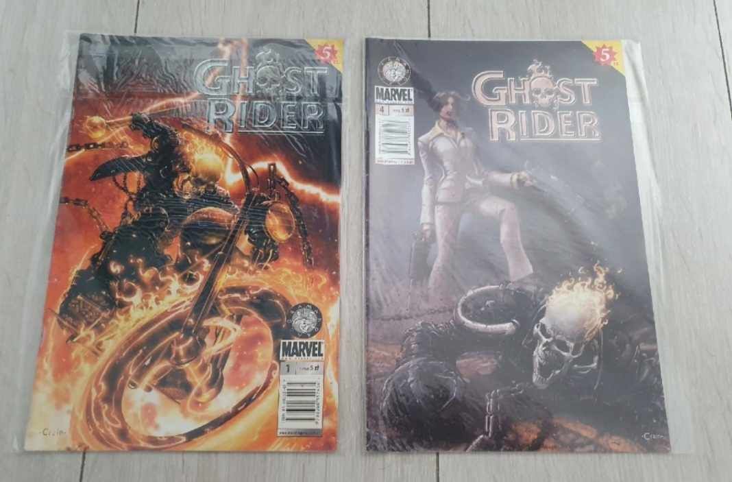 Komiks Mandragora Ghost Rider Droga ku potępieniu 1, 4 Komiksy Marvel