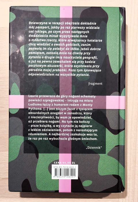 Hugh Laurie "Sprzedawca broni"