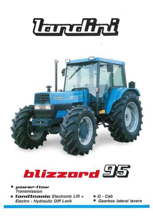 Landini Blizzard Instrukcja obsługi