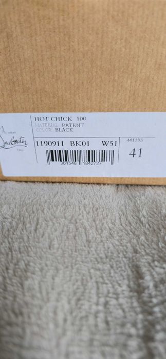 christian louboutin hot chick 100 rozmiar 41