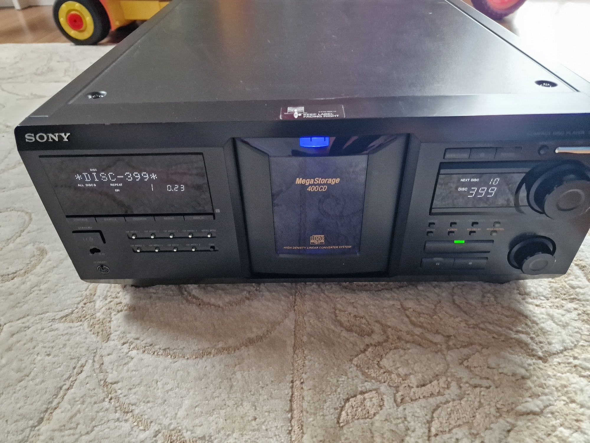 Zmianiarka Cd Sony CDP-CX455