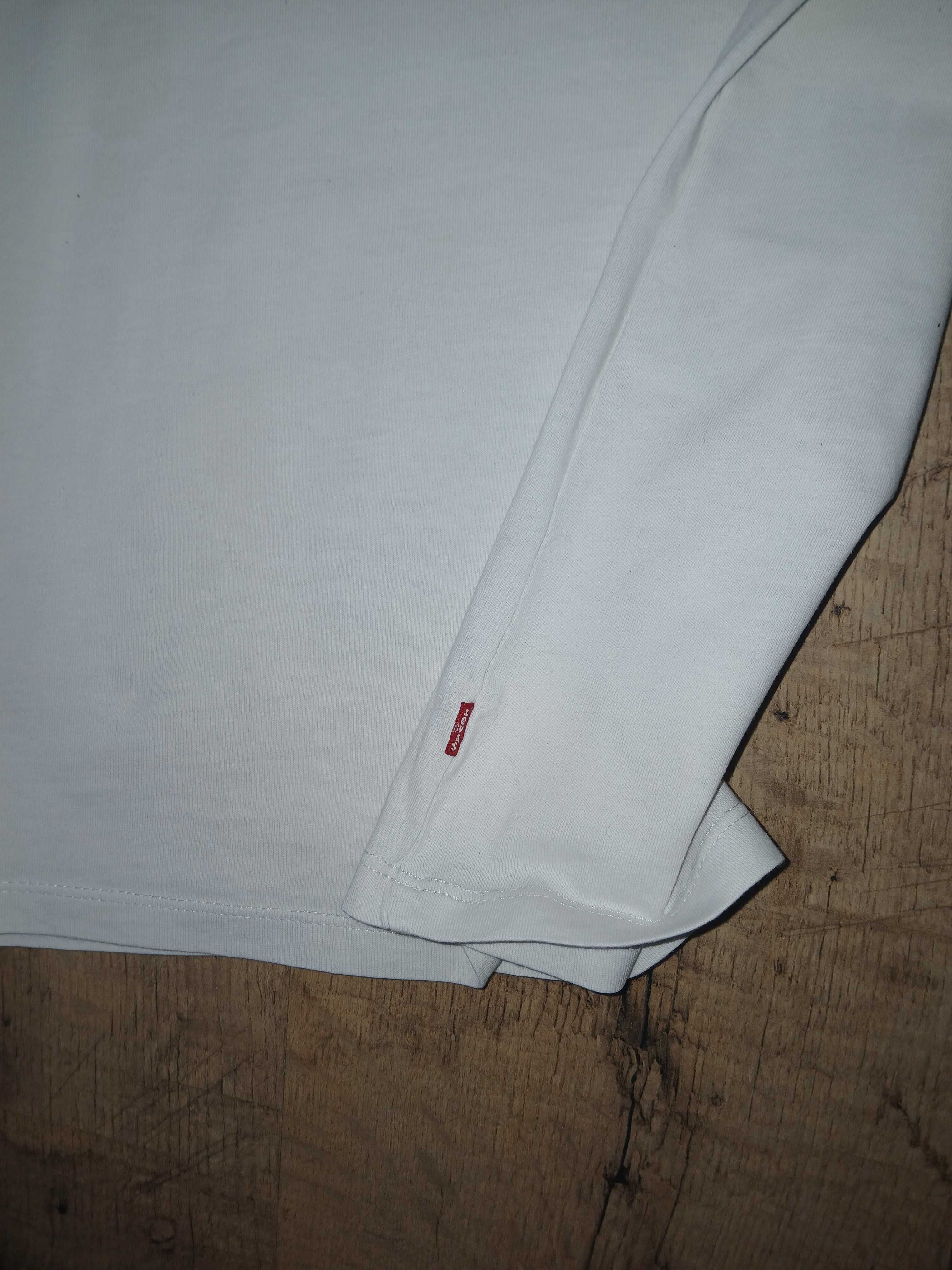 Biała bluzka t-shirt Levi`s XXS