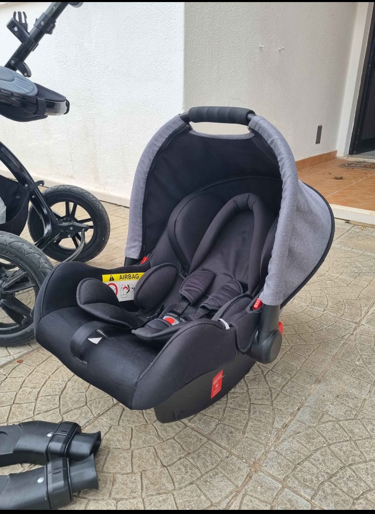 IckleBubba travel system basinet pram carseat isofix Sistema de viagem