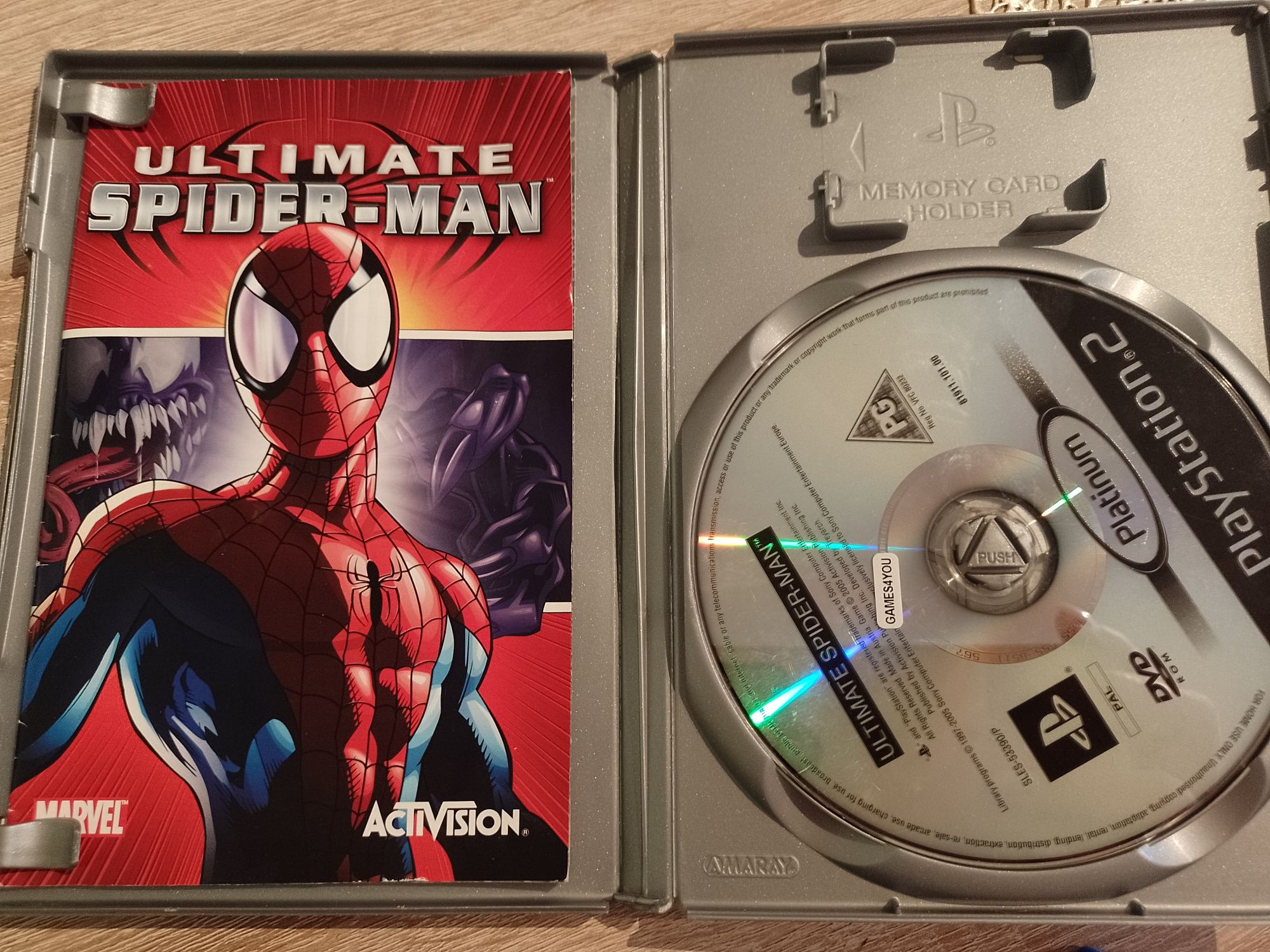 Gra Spiderman na PlayStation 2