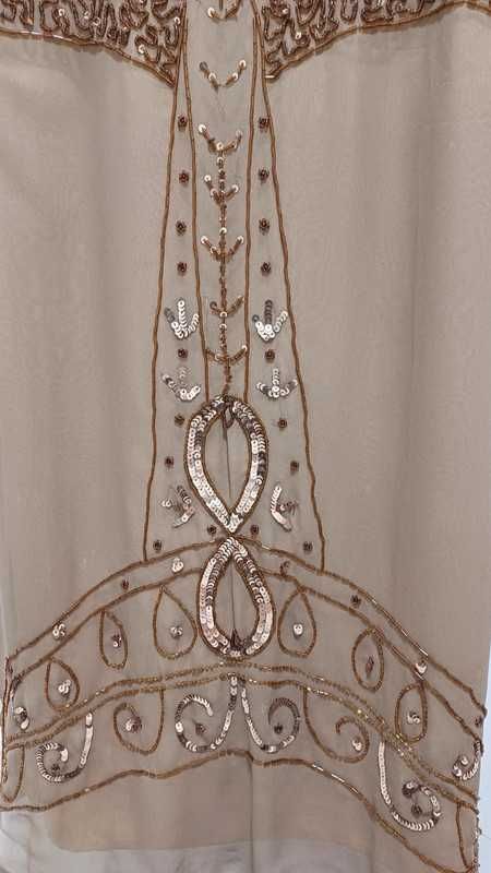 Vestido de Festa com lantejoulas