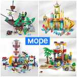 12 НАБОРІВ lego friends city Disney Море Аквапарк Корабль Пляж Маяк
