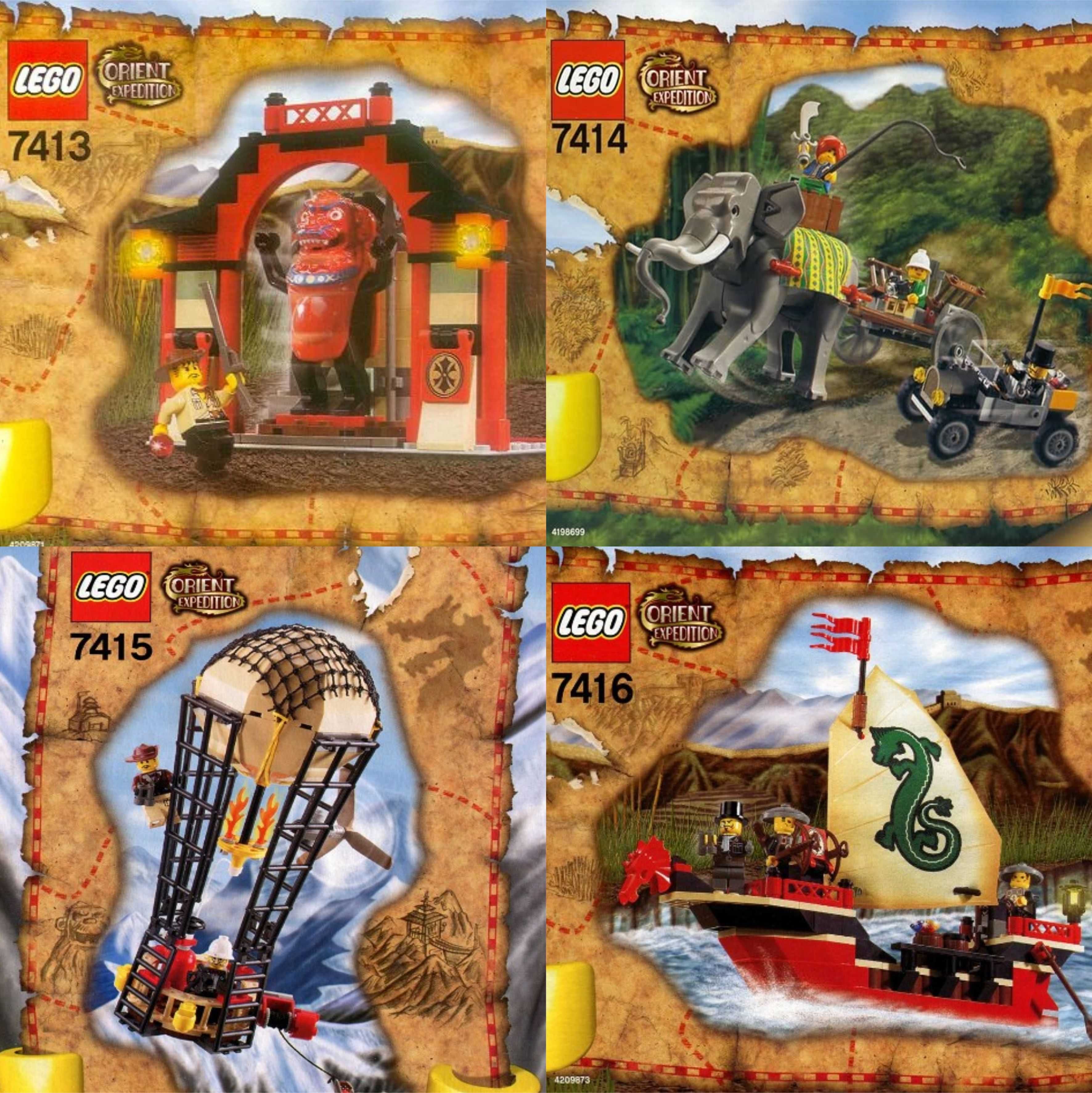 Lego Orient Expedition - coleção completa
