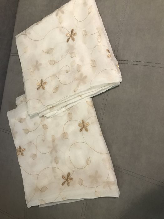 Тюль на кухню из 2-х штук