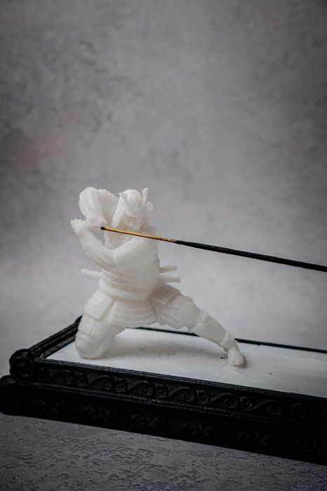 Kadzielnica Biały Samuraj - Podstawka na Kadzidełko.