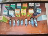Válvulas eletrônicas vintage