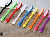 Гнучка USB лампа/фонарик для ноутбука, Powerbank, телефону 5V, 1.2 W