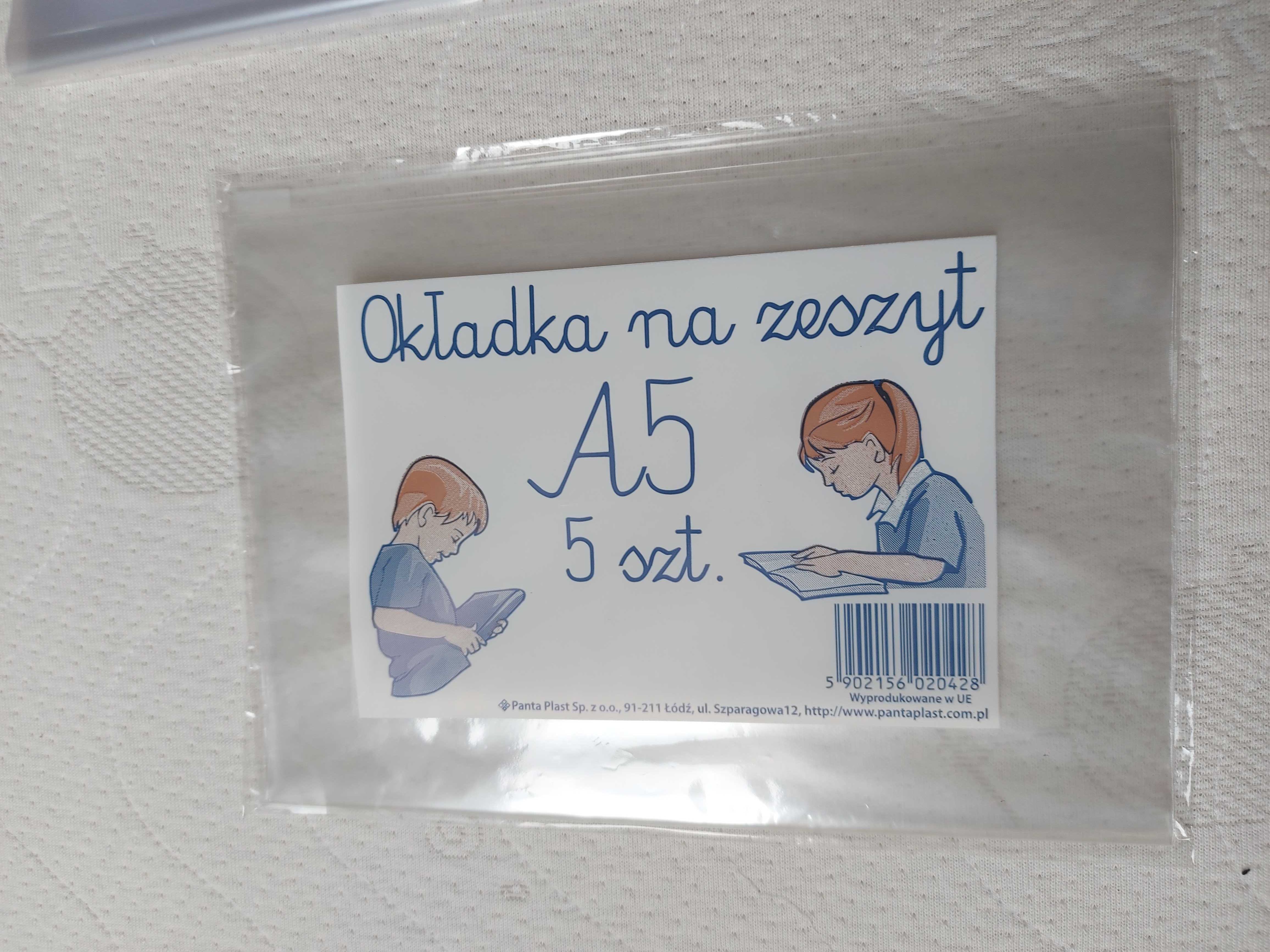 okładki samoprzylepne na książki i zeszyty 26 szt. + 8 okładek zeszyt