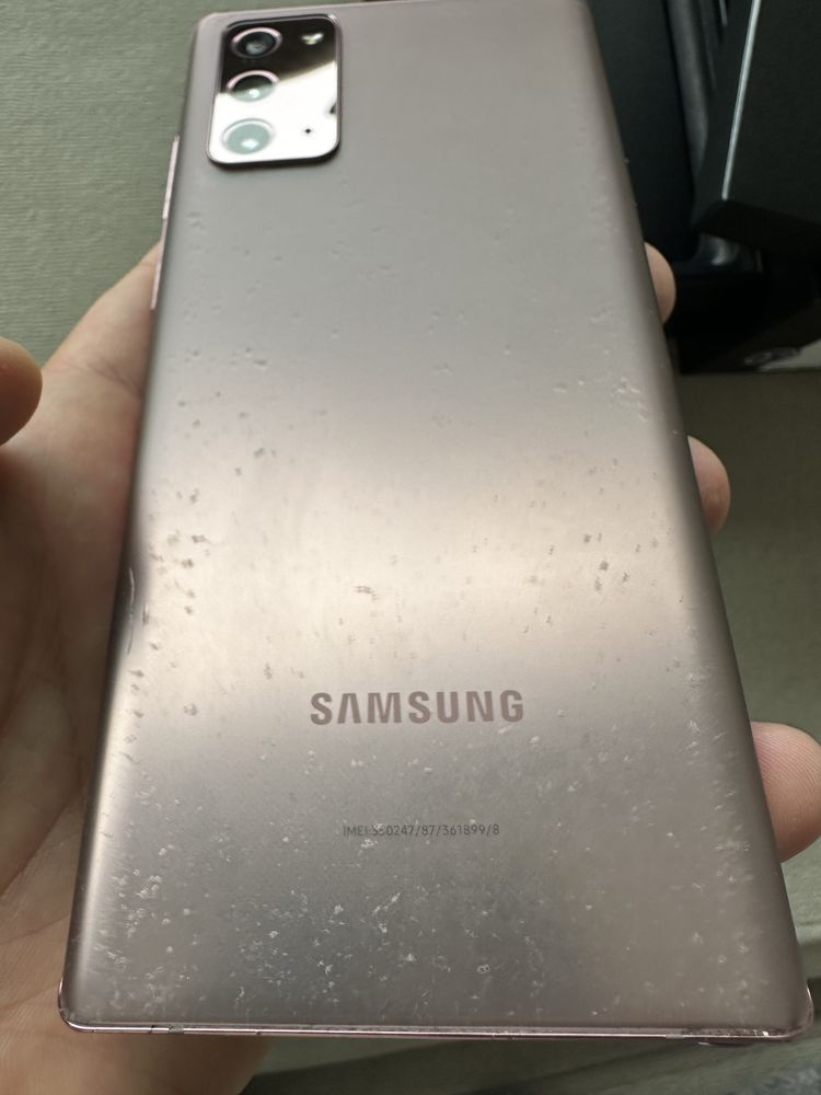 Samsung galaxy note 20 256gb bronze
