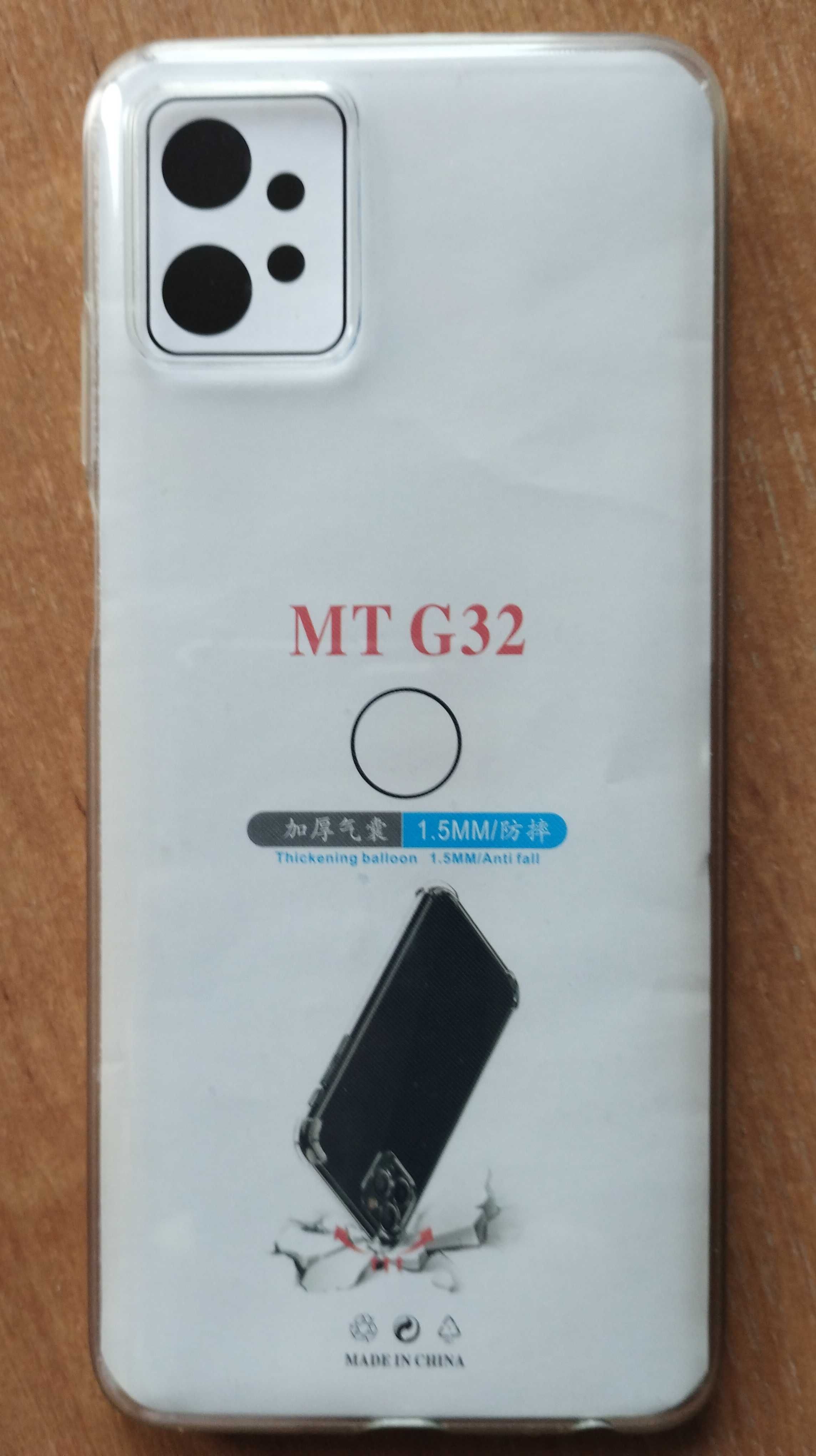 Чехол прозрачный силиконовый Motorola G32